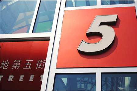 我國導視的發展 標識是強化品牌的延展